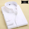 MACROSEA Classic Style Men's Solid Shirts Long Sleeve Men's Casual Shirts Comfortable Breathable Men's Office-wear Clothing