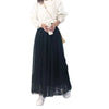 Long Mesh Maxi Skirt