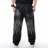 Men's Baggy Skateboard Denim Jeans