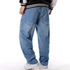 Men's Baggy Skateboard Denim Jeans