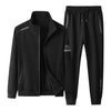 Lzlltt Men's Full-Zip Mandarin Tracksuit