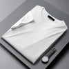 High-End Affordable Luxury Slim-Fit Mulberry Silk T-shirt
