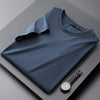 High-End Affordable Luxury Slim-Fit Mulberry Silk T-shirt