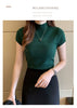 Casual Women Clothing Korean Knitted Women Top Blusas Mujer De Moda Spring Summer New Solid Slim Turtleneck Blouse Blusas 8622
