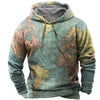 Trade Mens Sports Trend Hoodie European and American Hot Men's Sports Sweater Trendy Hoodie