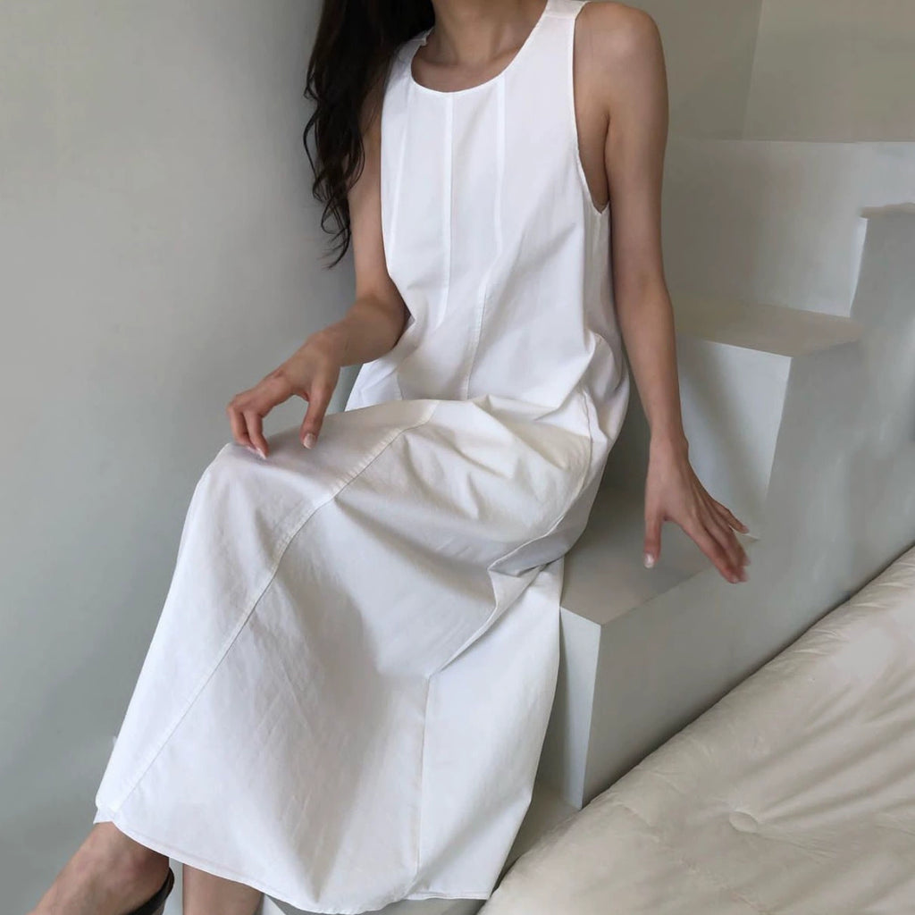 Chic Summer Elegant Cross Design Dress Vest