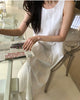 Chic Summer Elegant Cross Design Dress Vest