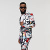 Men's Limited Edition Graffiti Suit