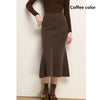 100% Cashmere Fishtail Skirt
