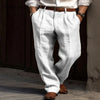 Men's Casual Straight Linen Pants