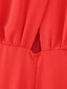 TRAFZA Fashion Women Chic Casual Red High Waist Wide Leg Jumpsuit Female Elegant Hanging Neck Sleeveless Slim Holiday Playsuit