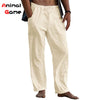 New Men's Cotton Linen Pants