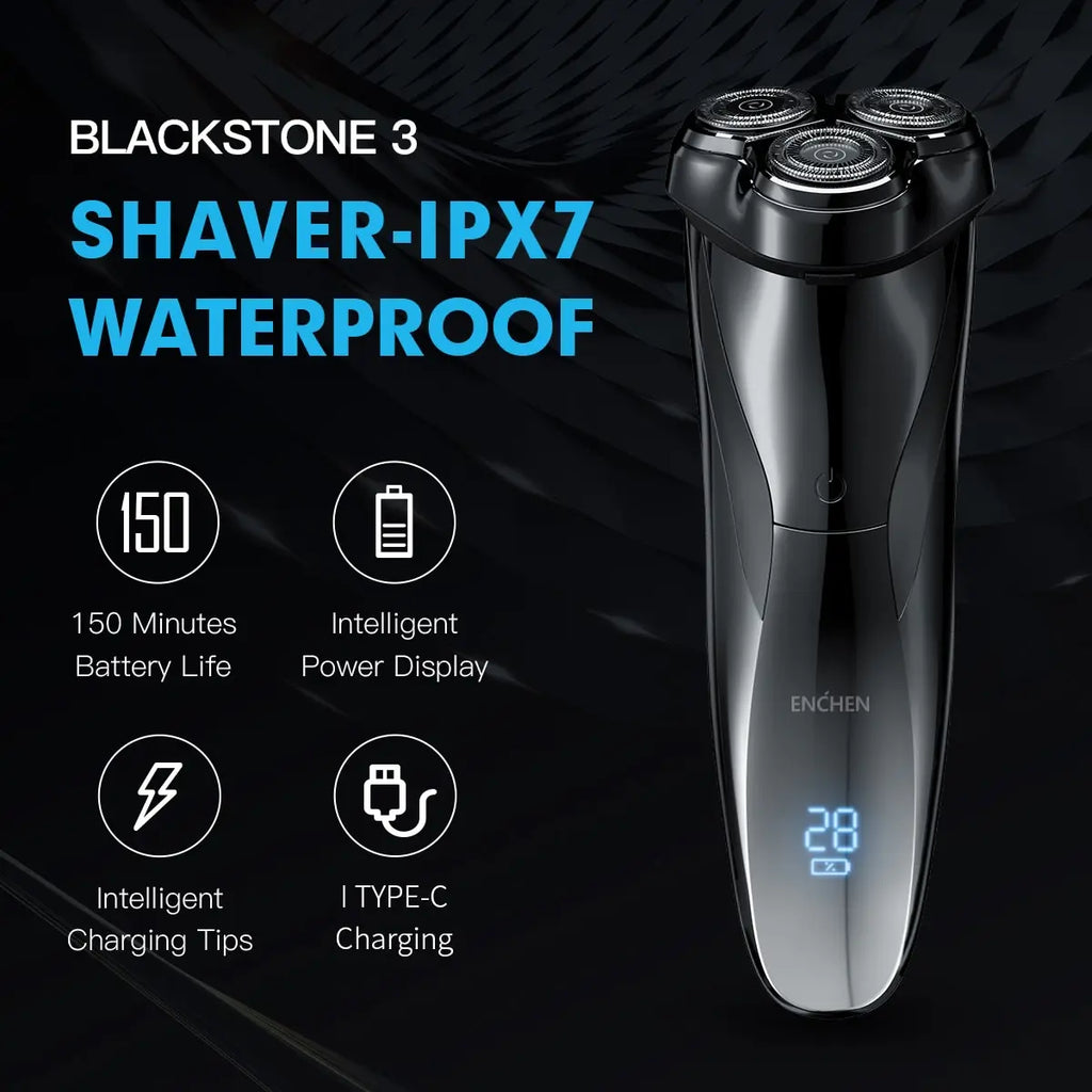 ENCHEN Electric Shaver 3D Blackstone