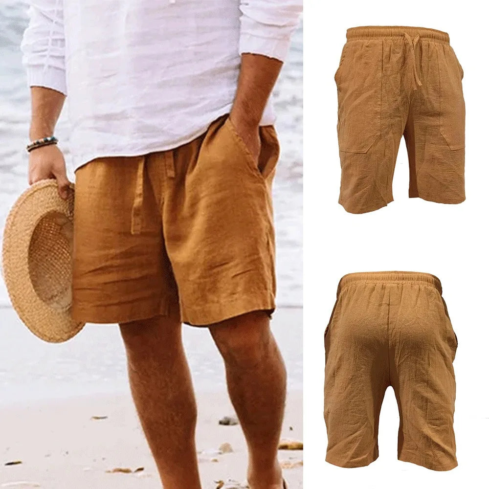 2024 New Summer Men's Solid Short