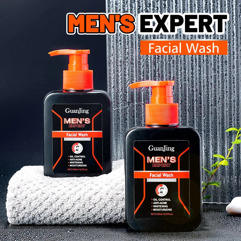 Men's Facial Cleanser Deep Cleansing Oil Control Cleanser
