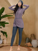 Muslim Swimwear Women Modest Burkini Long Sleeves Sport Swimsuit Islamic Bathing Suit, Hijab, Top, Pant, Quick Drying, UPF50+