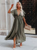 Butterfly Sleeve Beach Dress