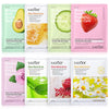 8pcs Natural Plant Face Mask Set