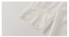 Summer Embroidery Puff Sleeve Linen Cotton Women Blouse Spring Casual White Hollow Out Tops Short Sleeve Shirt