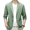 Two-button Men Elegant Lapel Business Blazer