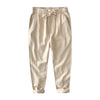 Summer Men Linen Trousers (Casual Baggy Pants , Breathable)