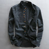 Men's Casual Cotton Linen Shirt