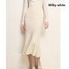 100% Cashmere Fishtail Skirt