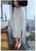Women's 100% Mink Cashmere Knitted Skirt