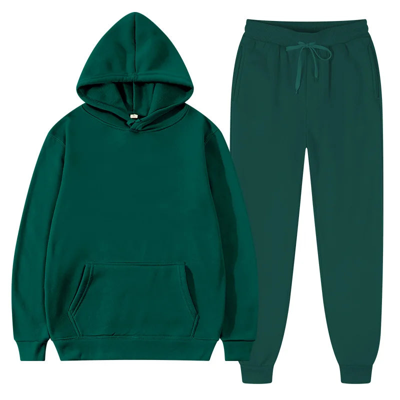 Plain Track Suit Set