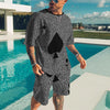 Deal Yourself In- Y2K Poker Pattern Tracksuit
