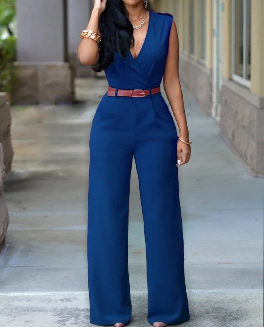 Newly Women Jumpsuit Lady Sleeveless Romper Bodysuit Bodycon Party Streetwear Outfit Clothes Party Playsuit