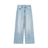 Aoaiiys Baggy High-Waist Jeans for Women