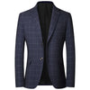 Men Plaid Blazers