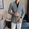Slim Fit Houndstooth Blazer