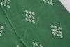 KONDALA Vintage Embroidery Green Wide-Leg Pants