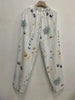 Floral Print Straight-Leg Pants