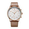 Men's Leather Japan Quartz