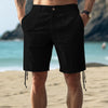 Men's Linen Casual Beach Shorts