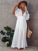 Butterfly Sleeve Beach Dress