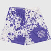 Casual Fit Shorts Paint Splatter