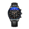 Men's Leather Japan Quartz