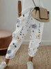 Floral Print Straight-Leg Pants