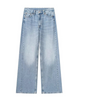 Aoaiiys Baggy High-Waist Jeans for Women