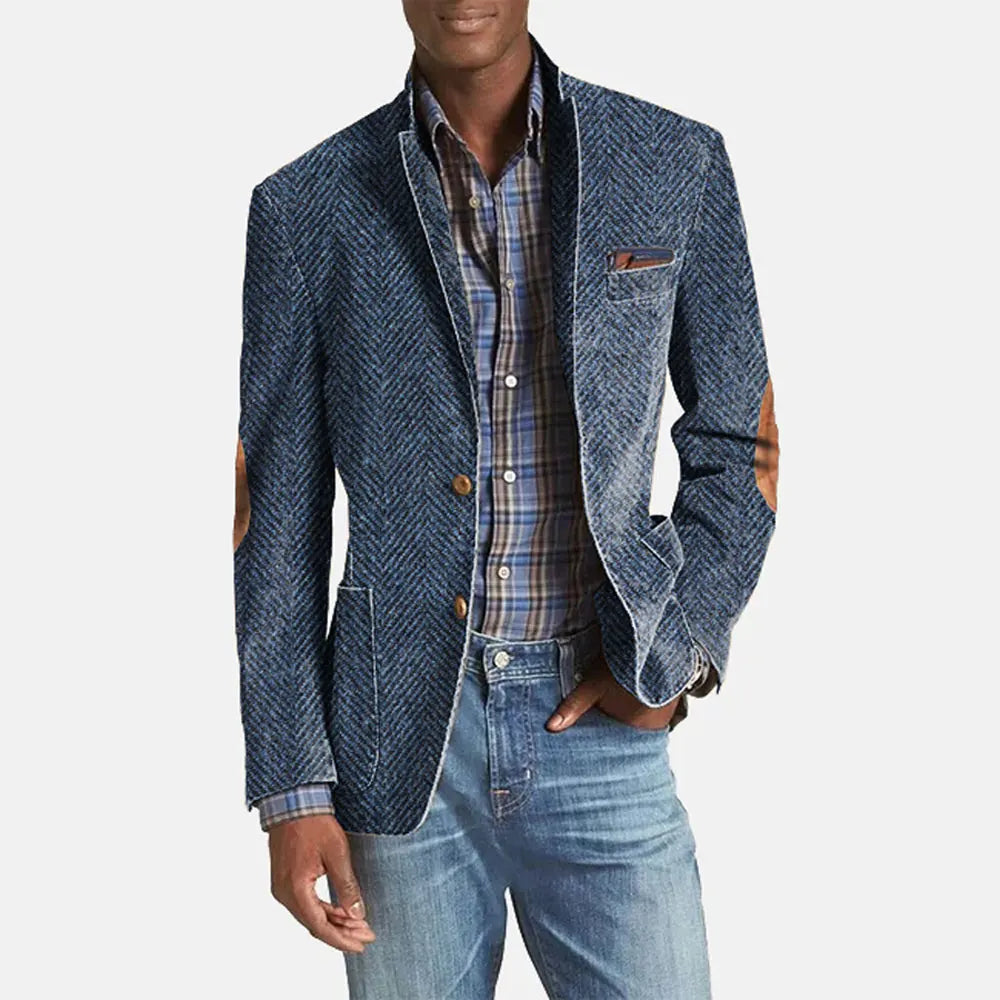 Men's Blazer Lapel Collar