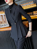 Yitimuceng Women's Asymmetrical Formal Pant Suit