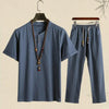 Summer Breeze: Linen Shirt & Short Set (