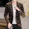 Casual Printed Blazer