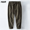 Summer Men Linen Trousers (Casual Baggy Pants , Breathable)