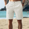 Men's Linen Casual Beach Shorts