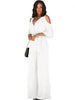 Cutout Shoulder Jumpsuit